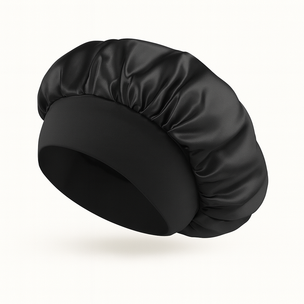 Mulberry Silk Wide-Band Bonnet